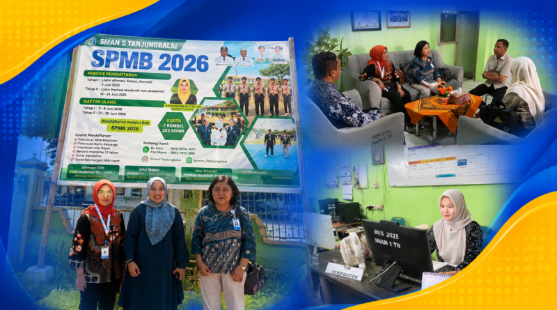 BPMP Sumatera Utara Monitoring Pelaksanaan SPMB SMA Tahun Ajaran 2026/2027 Tahap 2 Provinsi Sumatera Utara